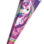 Schoolcadeau 'Eenhoorntekening', hoekig, met effect