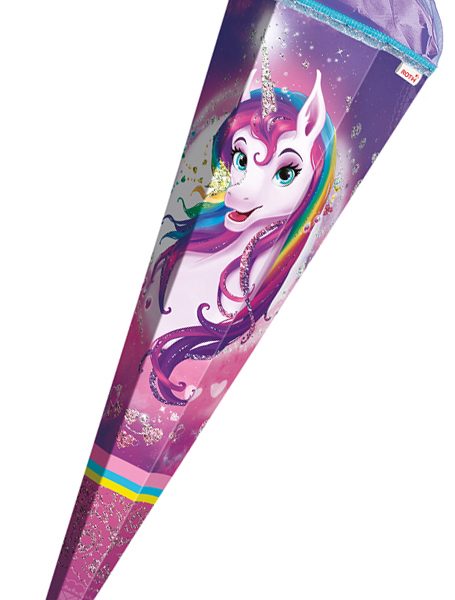 Schoolcadeau 'Eenhoorntekening', hoekig, met effect