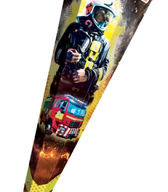 Schooltas 'Brandweerman', hoekig, 85 cm