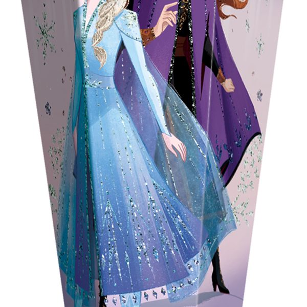 Schooltornister 'Disney Frozen', hoekig, 850 mm, glitters