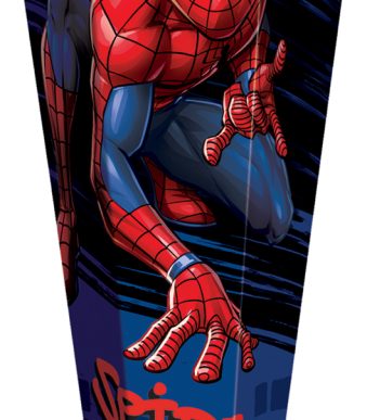 Schoudertasje voor schoolrapporten 'Marvel Spiderman', rechthoekig, 85 cm