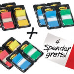 Post-it indexmarkers 25,4 x 43,2 mm, voordeelpak