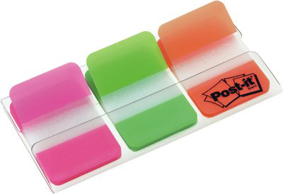 Post-it - Haftmarker Index Strong - Standard - 25,4 x 38 mm