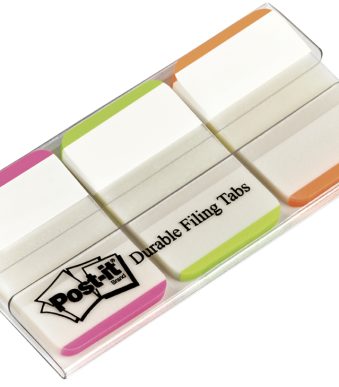 Post-it - Index Strong markeerstrips - standaard - met witte schrijfvlak