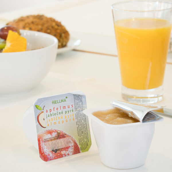 HELLMA Appelmoes, 48 porties à 100 g