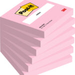 Post-it Notes zelfklevende notitieblokjes, 76 x 76 mm, roze