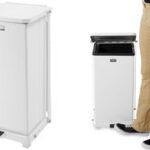 Rubbermaid - Pedaalemmer - Wit - Staal 24L