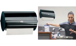 Tork veelzijdige reinigingsrol, 2-laags, groen, 55 m - krachtig