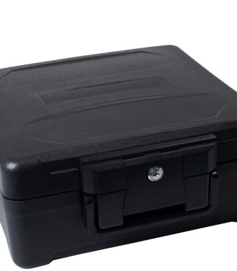 Pavo brandveilige documentenkluis, 11 liter, zwart