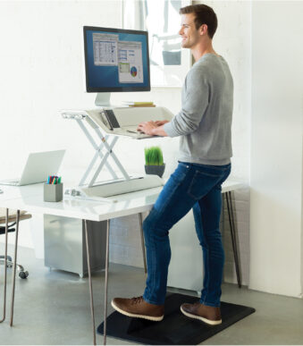 Fellowes anti-vermoeidheidsmat ActiveFusion, zwart