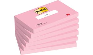 Post-it zelfklevende notitieblokjes 127 x 76 mm, roze