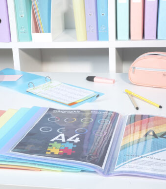 EXACOMPTA presentatiemap Chromaline, A4, PP, gesorteerde kleuren