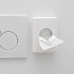 HYGOSTAR hygiënezakjesdispenser kunststof wit