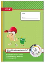 Werkschrift leren schrijven met huiswerkopdrachten, groep 3, formaat A4.