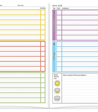 Werkschrift leren schrijven met huiswerkopdrachten, groep 3, formaat A4.