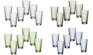 Ritzenhoff & Breker drinkglas FAVO 400 ml bruin, set van 6 stuks