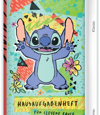ROTH Huiswerkschrift voor slimme luilakken 'Disney Stitch
