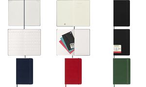 MOLESKINE Dagagenda 2026, L/A5, Hardcover, groen