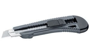 WESTEX breekmes kunststof 18 mm grijs