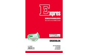 Zelfdoorschrijvend orderblok met kopieerbescherming, 100 vellen