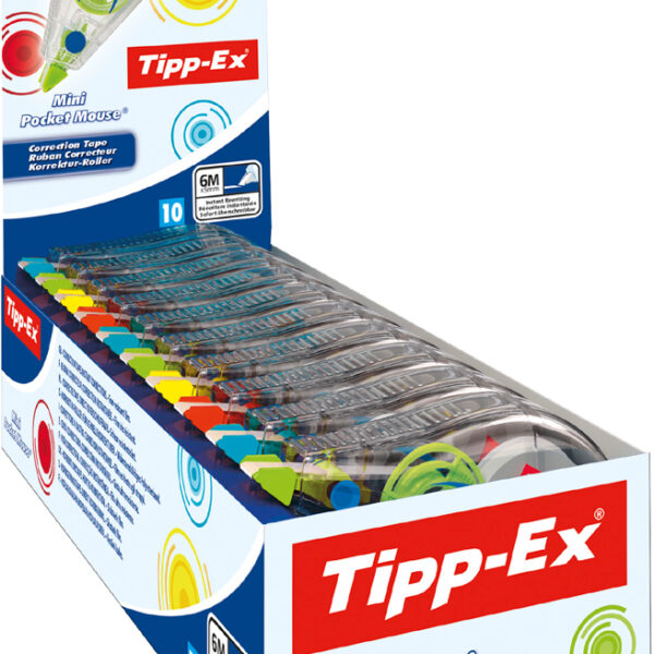 Tipp-Ex Mini Pocket Mouse Fashion correctieroller, 5 mm x 6 m