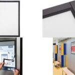 EUROPEL Magneetkaders A4 zwart, 5 stuks