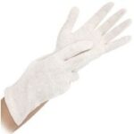 HYGOSTAR katoenen handschoen Nature, M, naturel