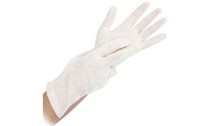 HYGOSTAR katoenen handschoen Nature, M, naturel
