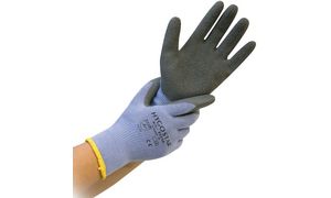 HYGOSTAR Koudebeschermingshandschoen Thermo Grip, maat L, paars/grijs