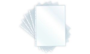 Pavo insteekhoes A4, PP 0,08 mm, glashelder, 100 stuks