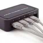 shiverpeaks netwerkswitch, 5 poorts, 100 Mbit/s, zwart