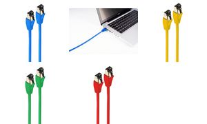 shiverpeaks patchkabel Cat. 8.1, F/FTP, 1,0 m, groen