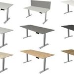 Kerkmann Move 1 Stable zit-sta bureau, elektrisch verstelbaar, 200 cm breed