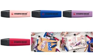 STABILO Markeerstift BOSS ORIGINAL NatureCOLORS, bourgondierood