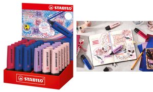 STABILO Tekstmarker BOSS ORIGINAL NatureCOLORS, display met 30 stuks