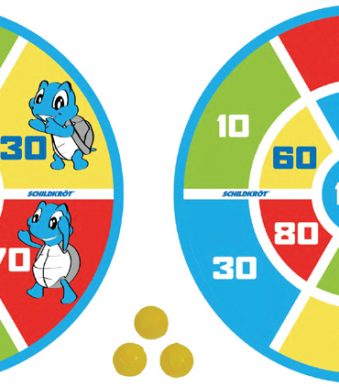 SCHILDKRÖT Soft Dartset, diameter 380 mm