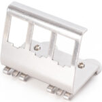 DIGITUS DIN-rail adapter voor 3x Keystone module, roestvrij staal