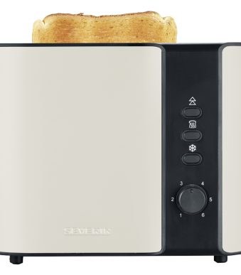 SEVERIN broodrooster 2 sleuven AT 9576, dusty beige