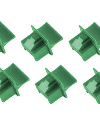 shiverpeaks Stofbescherming voor RJ45 Koppelingen, groen