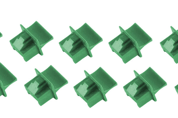 shiverpeaks Stofbescherming voor RJ45 Koppelingen, groen