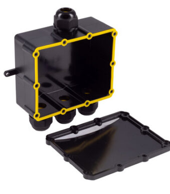 shiverpeaks Netwerk Outdoor Kabelverbinder Box, IP68, 1x3