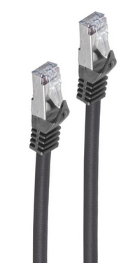 shiverpeaks Patchkabel PUR Cat. 6A S/FTP 0,15 m zwart