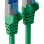 shiverpeaks Patchkabel Cat. 6A S/FTP 1,0 m groen