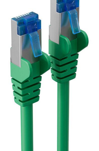 shiverpeaks Patchkabel Cat. 6A S/FTP 1,0 m groen