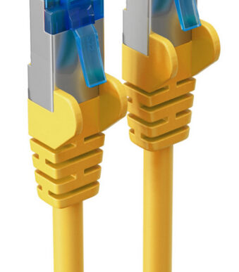 shiverpeaks Patchkabel Cat. 6A S/FTP 1,0 m geel