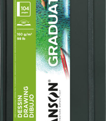 Canson Graduate Drawing schetsboek A5 zwart hardcover