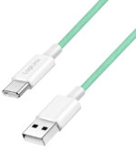 LogiLink USB 2.0 kabel, USB-A naar USB-C stekker, 1,0 m, groen