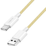 LogiLink USB 2.0 kabel, USB-A naar USB-C stekker, 1,5 m, geel