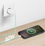 LogiLink USB 2.0 kabel, USB-C naar USB-C stekker, 0,5 m, groen