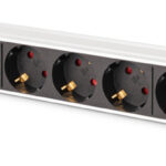 DIGITUS 19" Stekkerdoos, Aluminium, 9-voudig